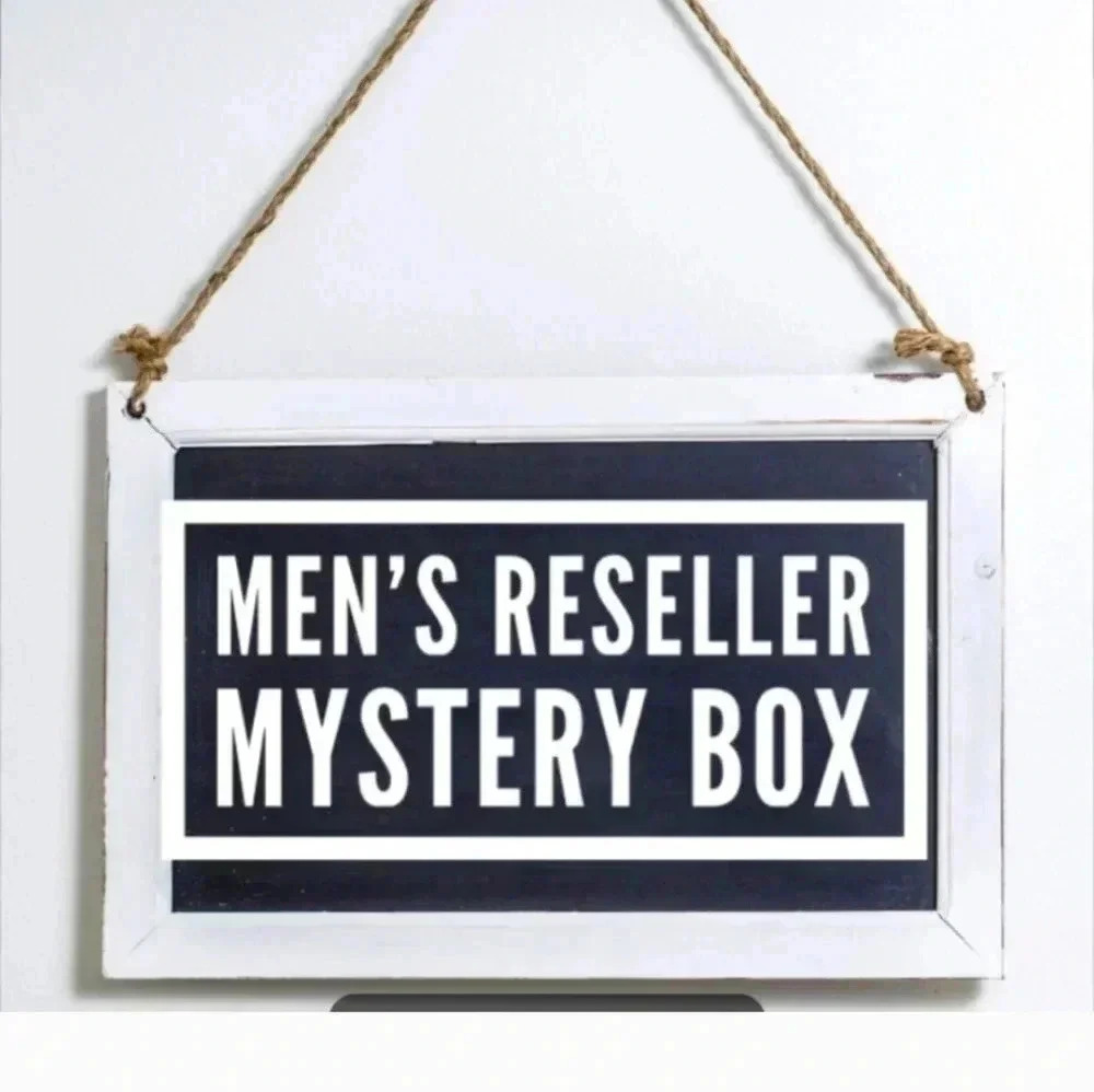 Men’s Reseller Mystery Box Clothing Bundle Bulk Lot Streetwear Profit Flip